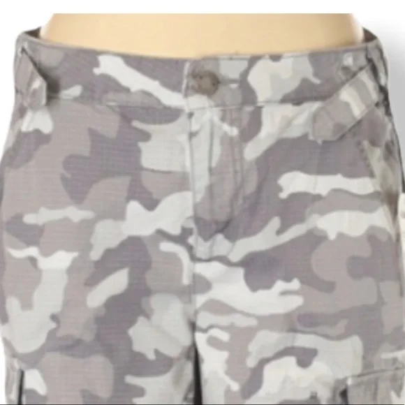 WILLIAM RAST Grey Flared leg Cargo Pants - Picture 3 of 4